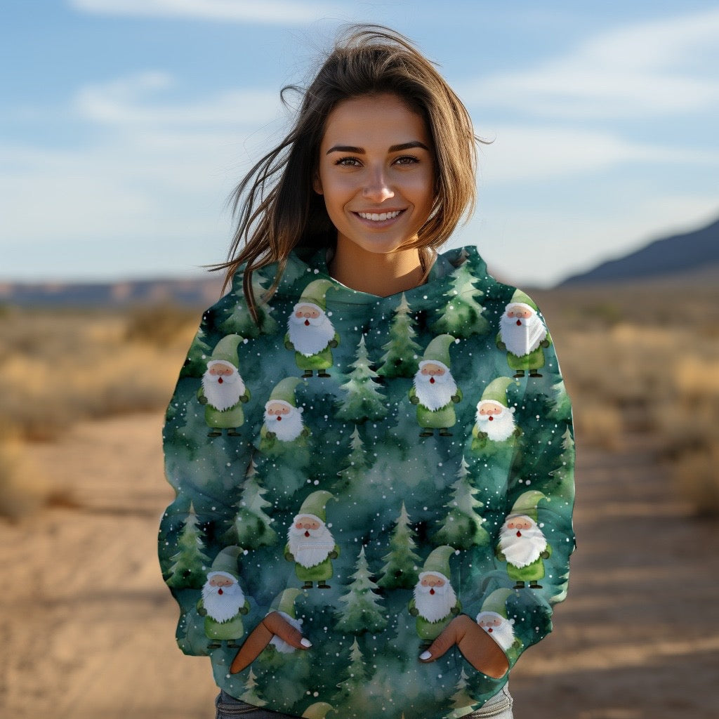 Grüner Weihnachtsmann Wintervorbestellung